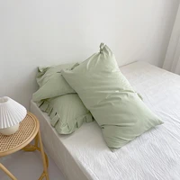 green pillow case 100 cotton home pillows cover covers decorative 48cm74cm bedding cases pillowcase for bed pillowcases bedroo