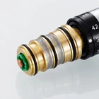 Цельная латунная термостатическая смесительная Душевая система Ch-rome Water Va-lve для солнечного водонагревателя Va-lve, детали, керамический картридж