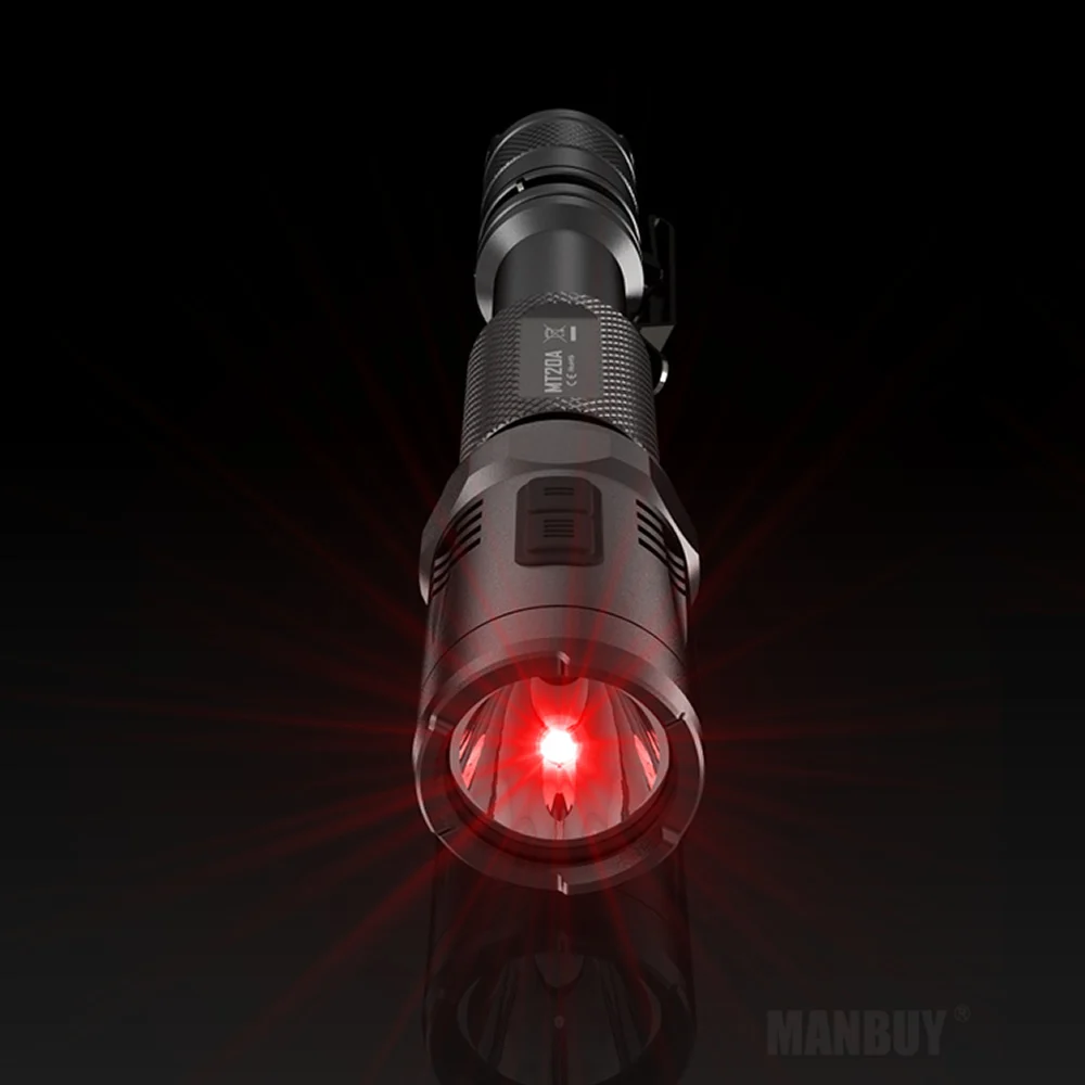 Распродажа NITECORE многоцелевой тактический MT20A Flash светильник лампа фонарик R5