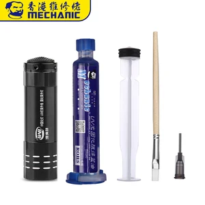 Механический припой, маска, УФ-чернила, синие масляные сварочные флюсы, PCB BGA материнская плата, краска, предотвращающая коррозионную арку