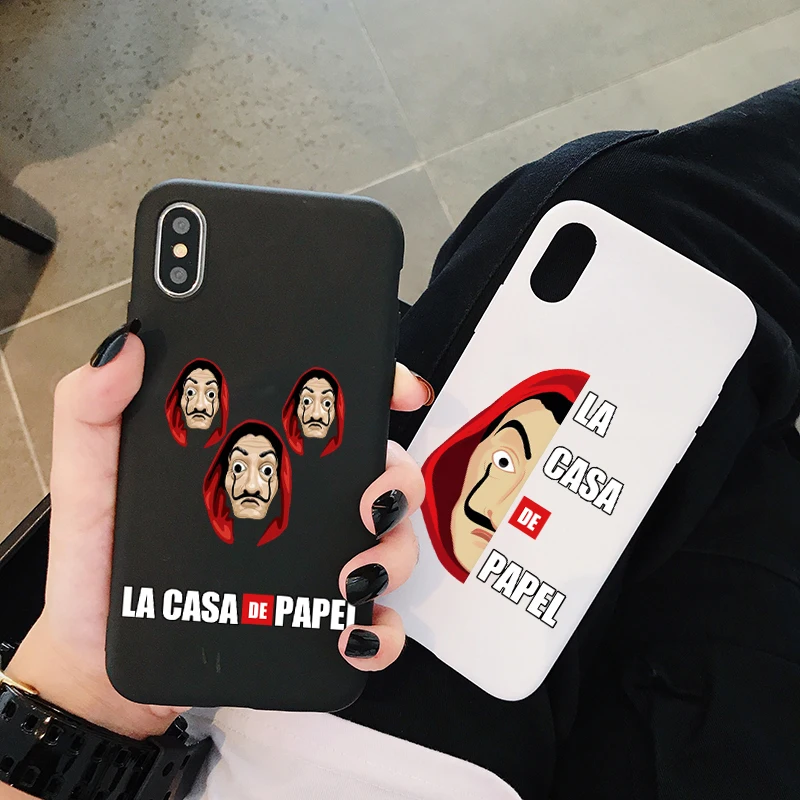 Мультяшный чехол для телефона Samsung Galaxy S20 S10 S9 S8 Plus Lite Ultra LA CASA мягкий силиконовый