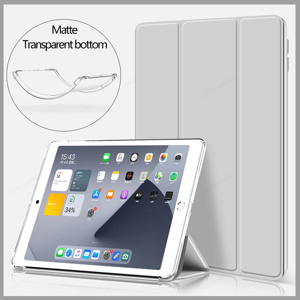 Чехол для iPad Air 4 2020 новинка 10 9 чехол 2 7 8th Pro 11 5 3 2019 Mini 5th 6th Generation прозрачный