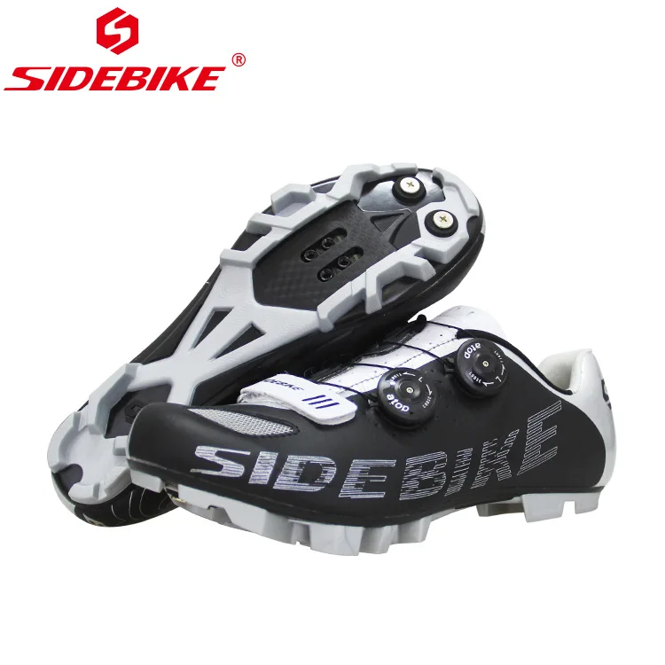 

SIDEBIKE Mountain Cycling Shoes Professional Nylon Sole Light MTB Shoes Ciclismo Sapatilha Ciclismo Mtb Men Black Lock Shoes