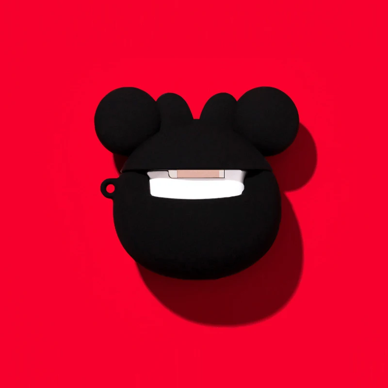 

Minnie Mickey Mouse Disney Airpods Case Cover for Airpod 2 Airpods Pro Cute Silicone Protector Shell Fundas for Apple Earphones