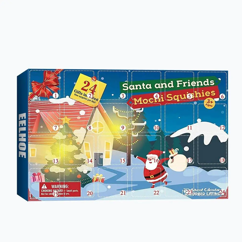 

DIY Christmas Advent Calendar For Kids Fashion Jewelry Advent Calendars Charm Bracelets Necklace Christmas Children Gift Box