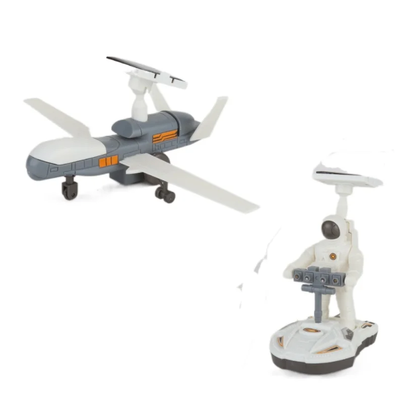 

Solar Toys 4 in 1 DIY Construction Kit Robot Science Education Toy Space Exploration Fleet Model Kits For Children Gifts