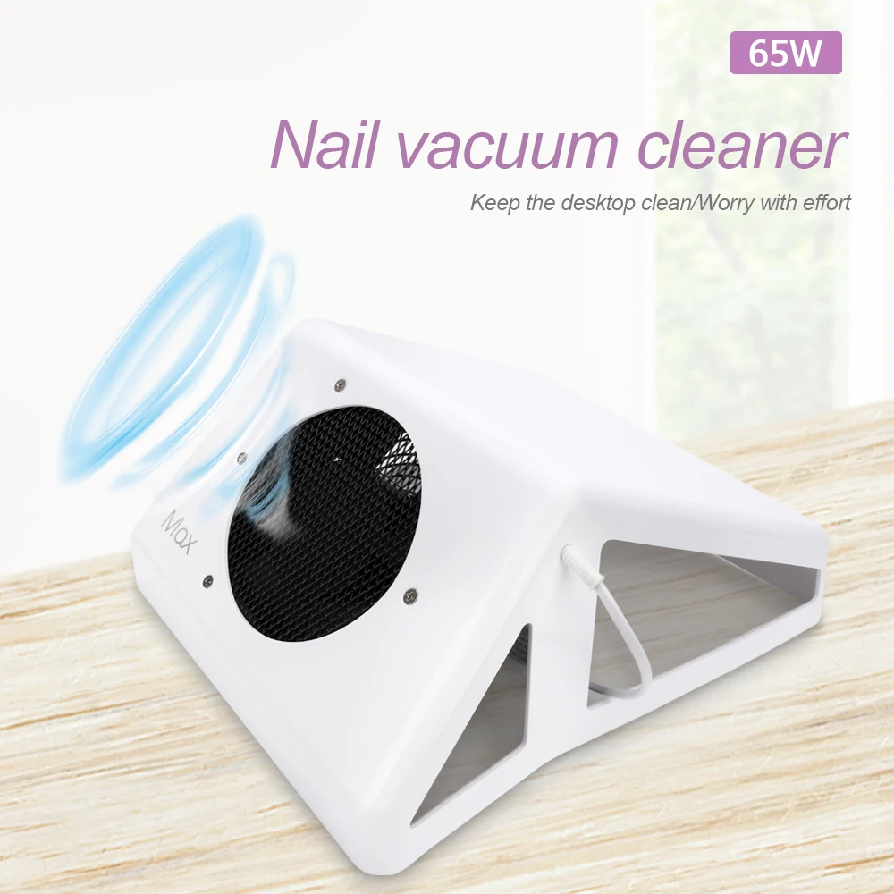 

Strong Adjustable Speed Nail Dust Collector for Nail Dust Fan Vacuum Cleaner Manicure Tool Vacuum Dust Extractor With Filter
