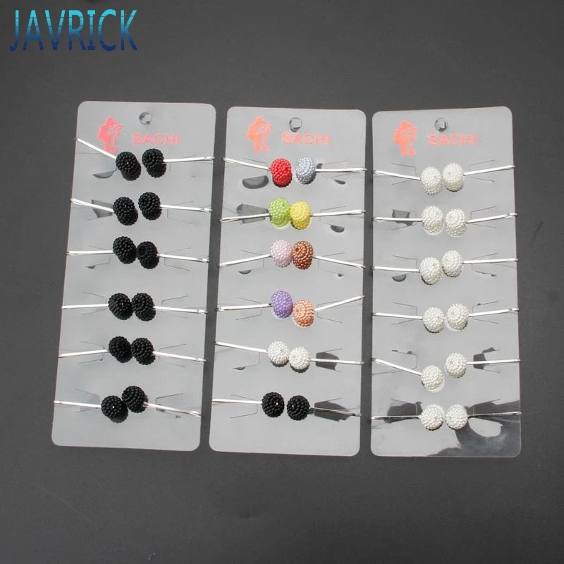 12 шт. мусульманский хиджаб шарф безопасности булавки зажимы жемчуг брошь из