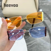ins trend fashion small rectangle women luxury sunglasses brand designer vintage blue punk men sun glasses shades uv400