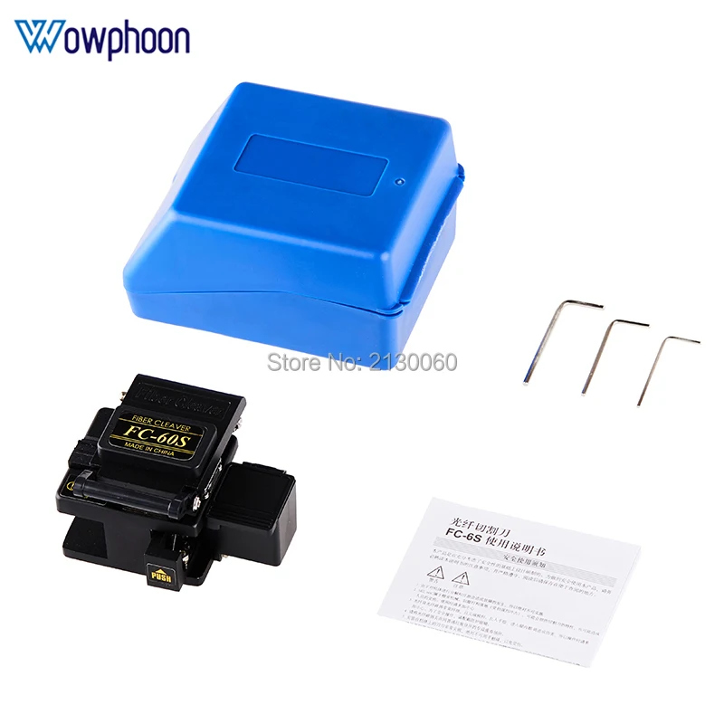 Fiber Optic Cleaver FC-60S Fiber Cutter Optical Cable Cutting Fiber Knife Cold Fiber Cleaver FC 60S