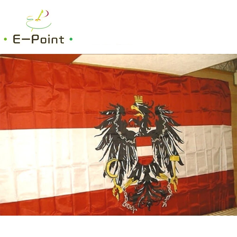 

Флаг Австрия с гербом большой размер 150*250 см рождественские украшения для дома