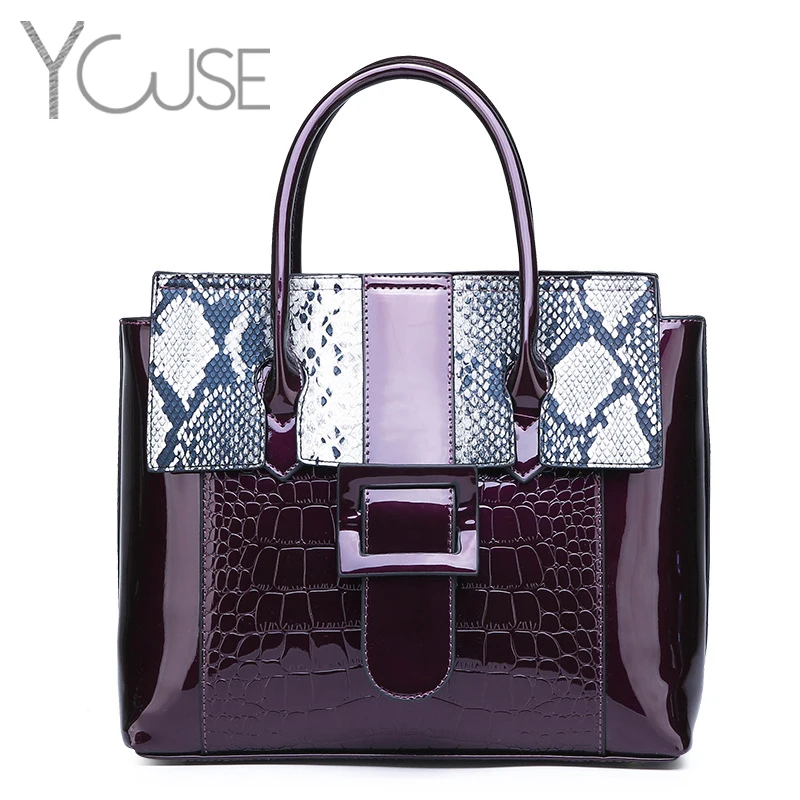 Женские сумки из лакированной кожи YOUSE Sac A Main Femme роскошные дизайнерские для