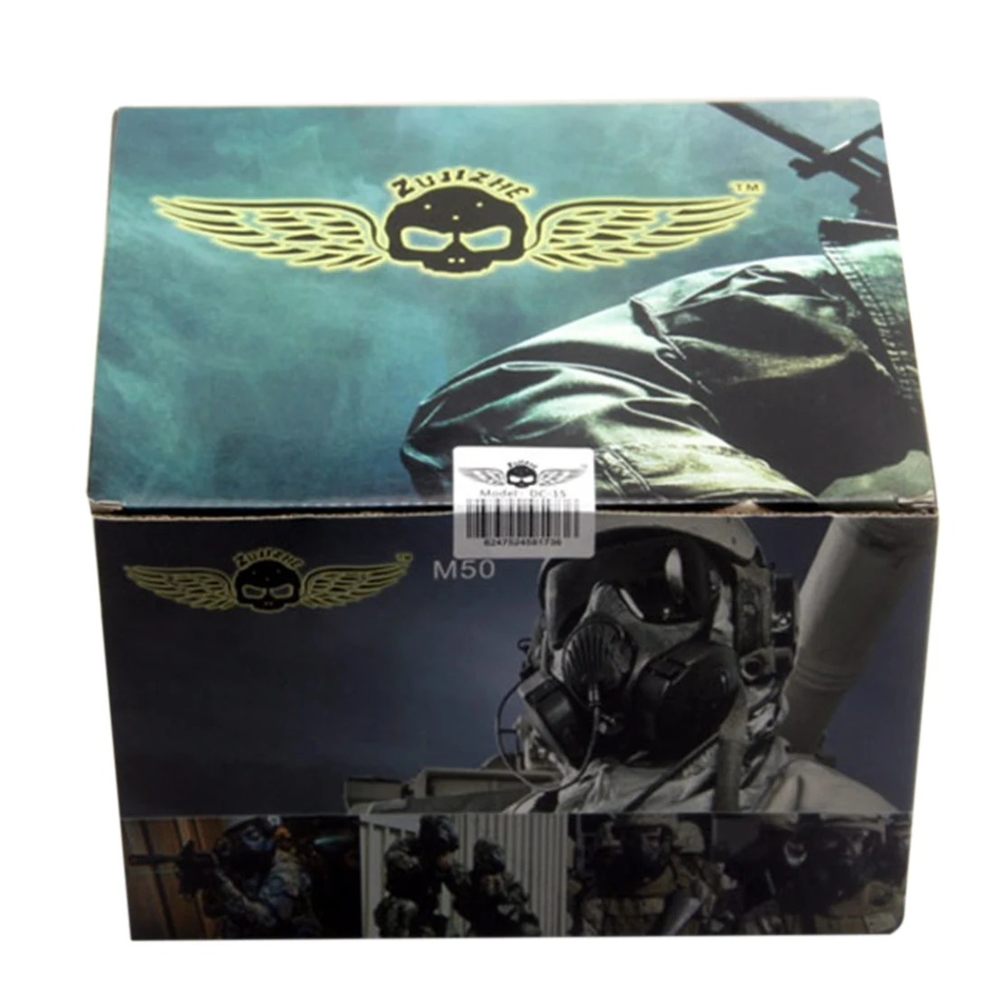 M50 тактическая маска для военных игр Пейнтбольная Полнолицевая с черепом CS