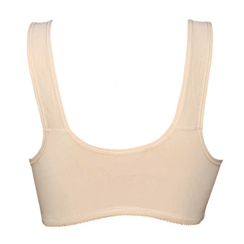 

2021 New Products Female Thin Nursing Bras Women Wire-free Underwear Front Buckle Vest-style Soft Comfortable Underwear