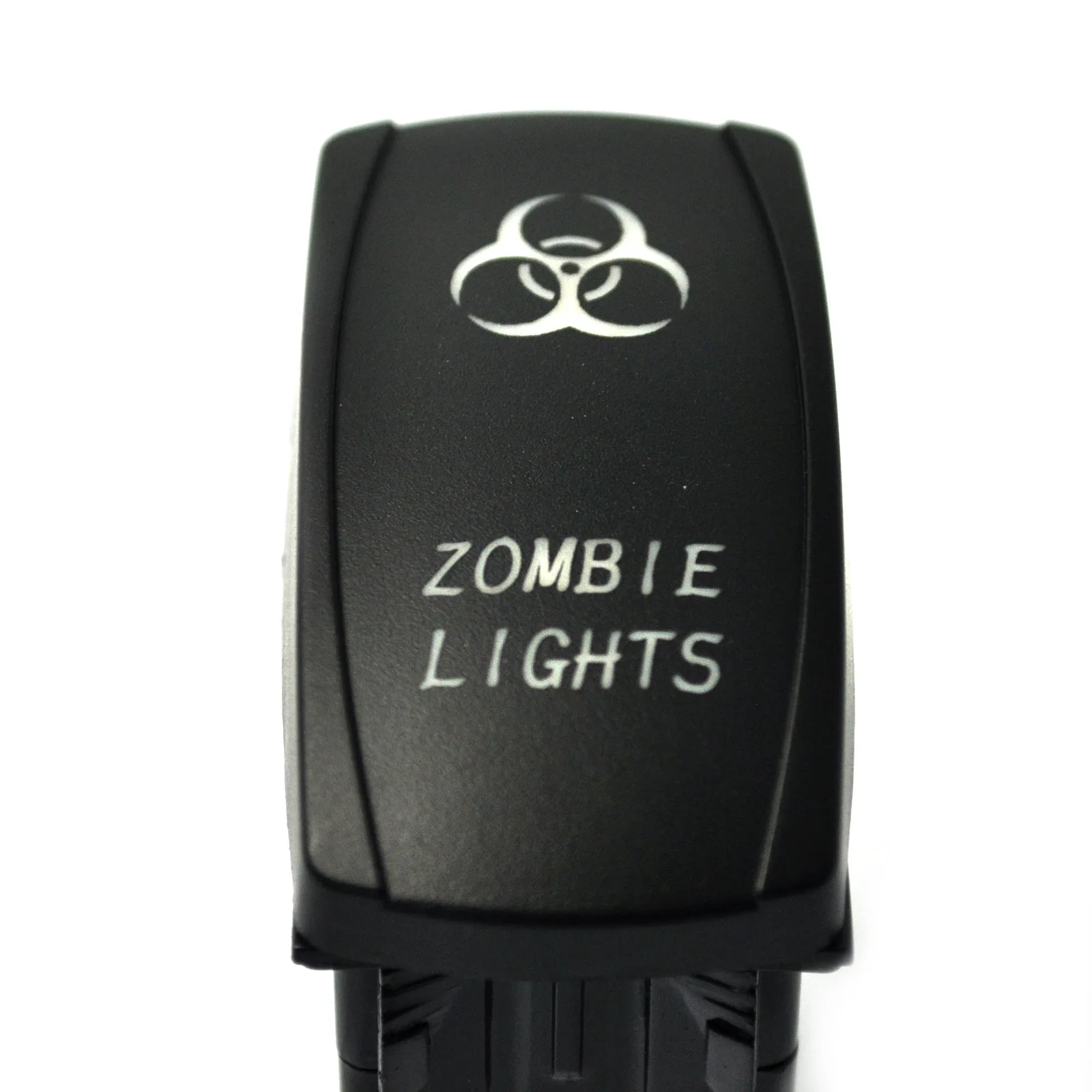 Синий Водонепроницаемый лазерный кулисный переключатель зомби огни