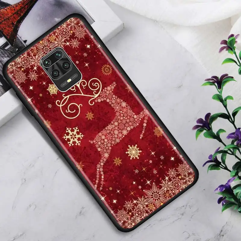 

Merry Chrismas Happy New Year Phone Case for Xiaomi Redmi Note 8T 8 9 Pro 9S 6 6A 7 7A 8A 9A 9C K30 Pro 5G Soft Cases Cover