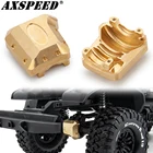 Латунная накладка на передний и задний портальный мост AXSPEED TRX4, латунный противовес для гусеничного автомобиля 110 Traxxas TRX-4 RC