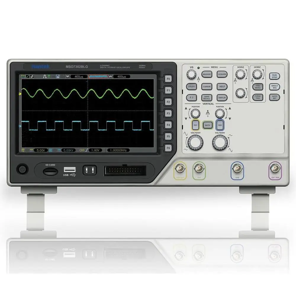 

Hantek MSO7304BLG 300MHz Dual Channel Handheld Digital Storage Oscilloscope 2GSa/s Sample Rate
