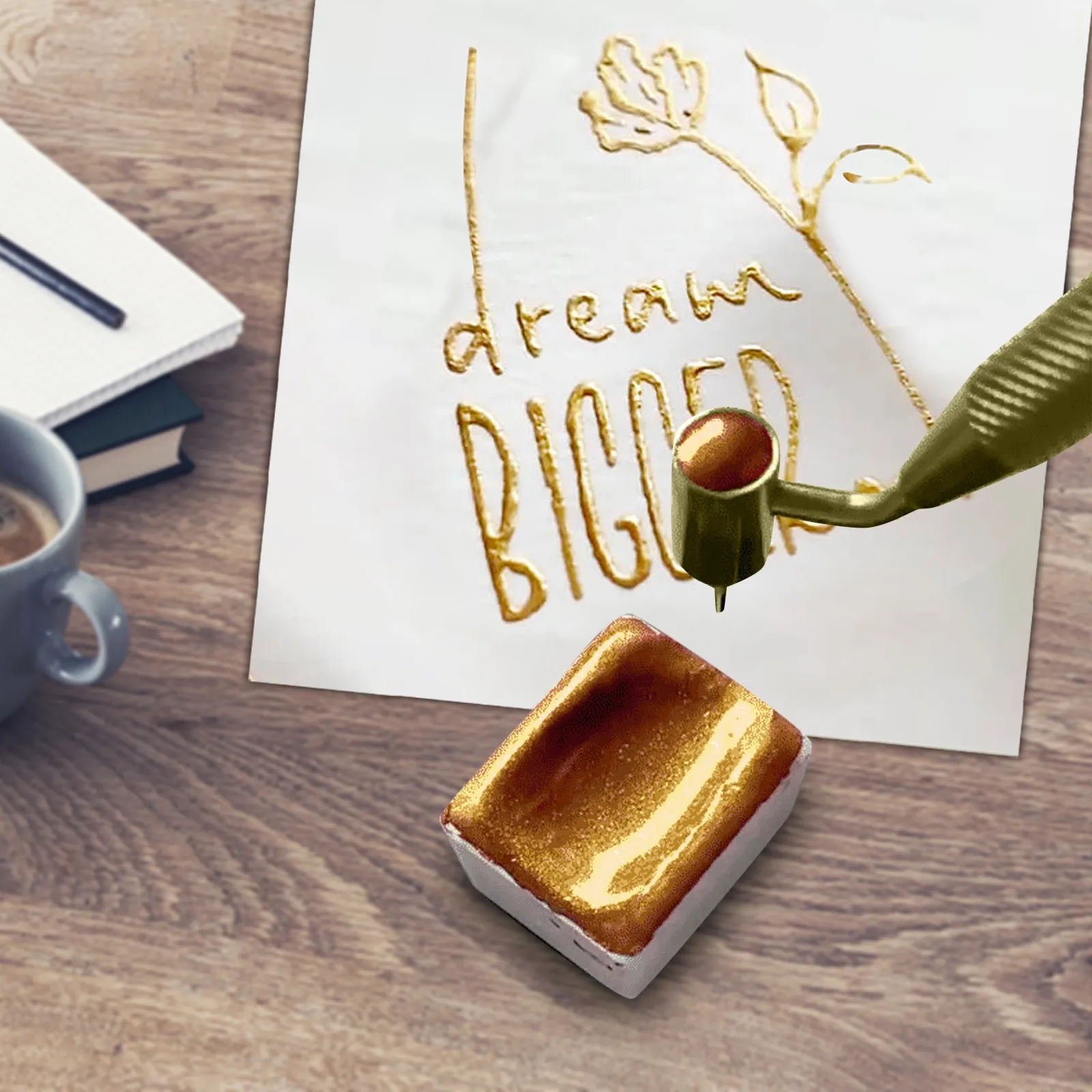 Slanting Fine-line Paint Pen Large Fluid Writer Applicator 0.7/0.5mm Art Supplies Drawing Pens | Дом и сад