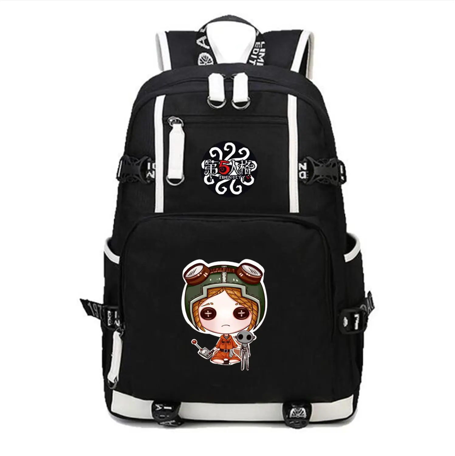 

anime Identity V backpack teenagers Popular canvas Shoulder Bags Rucksack Children School book Bag Unisex luggage Backpacks