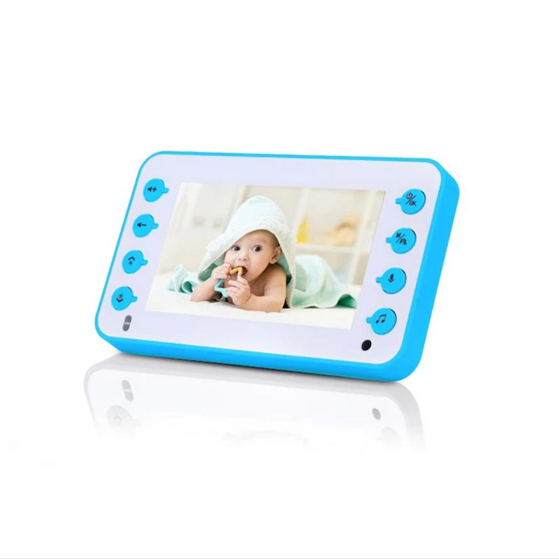 Беспроводная радионяня 4 3 дюймов ЖК видео 2 4G Way аудио Bebe Cam ночного видения камеры