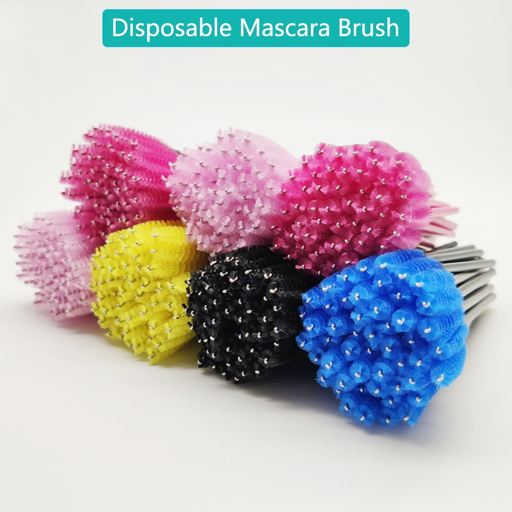 100 шт. тушь для ресниц одноразовые палочки Мини кисти и бровей микро аппликатор