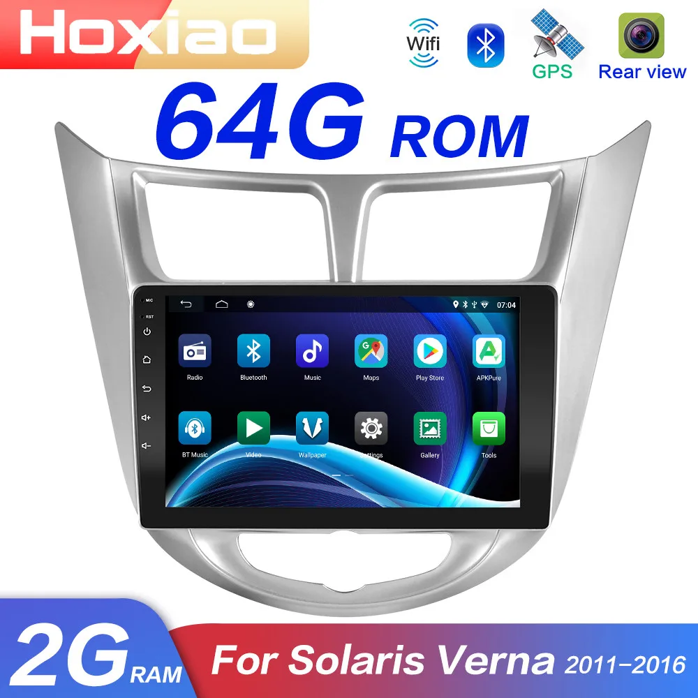 Автомагнитола на Android 8 1 мультимедийный видеоплеер Wi-Fi GPS зеркальное соединение