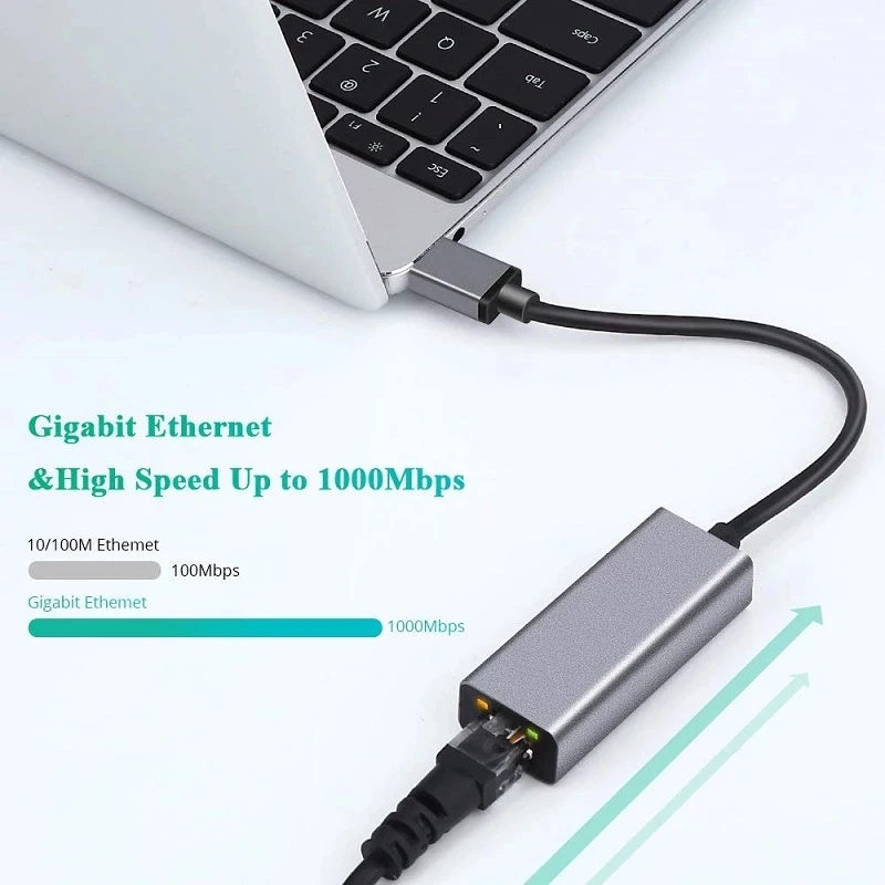 

USB 3,0 Gigabit Ethernet сетевой карты RJ45 адаптер 10/100/1000 Мбит/с Ethernet конвертер для портативных ПК 1 шт.