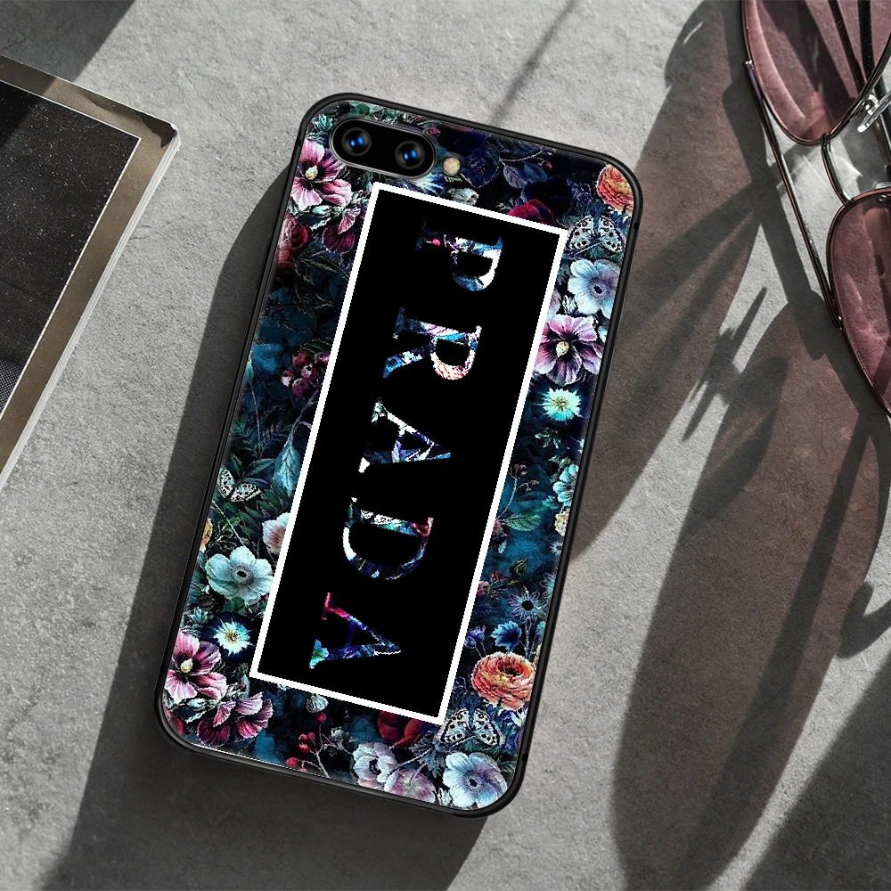 

Italian luxury brand Phone Case Cover Hull For HUAWEI honor 7a 8 8s 8a 8x 9 9x 10 20 i Lite Pro black Coque Painting Cover