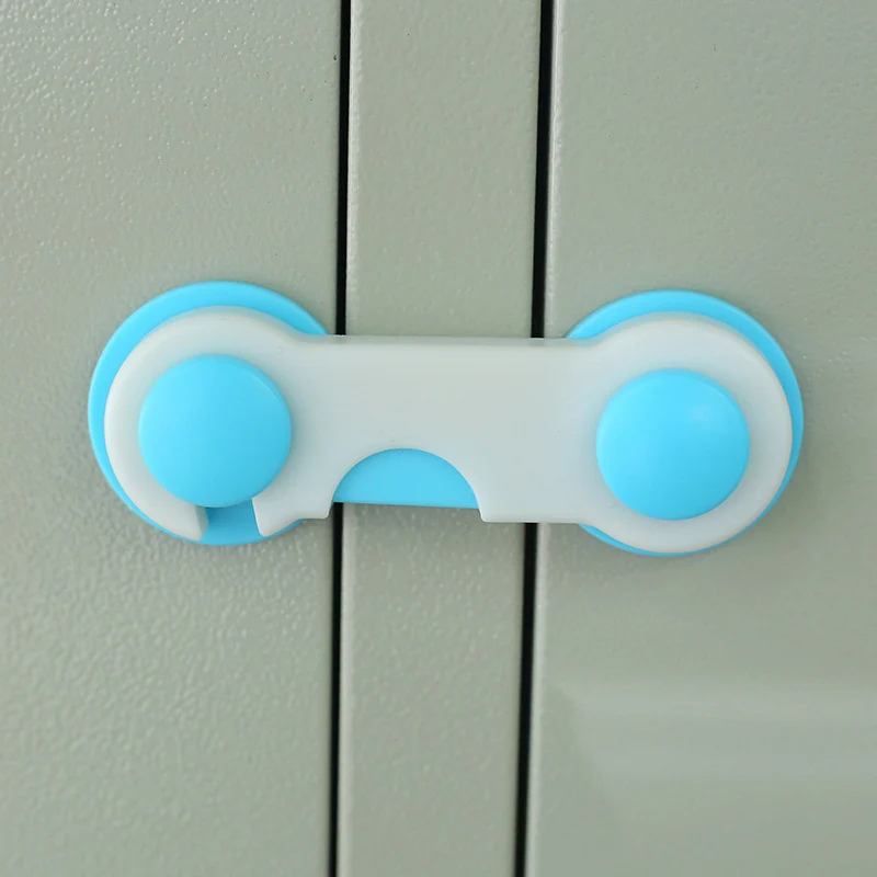 Пластик платяного шкафа замок ребенка Безопасность защиты детей безопасный для