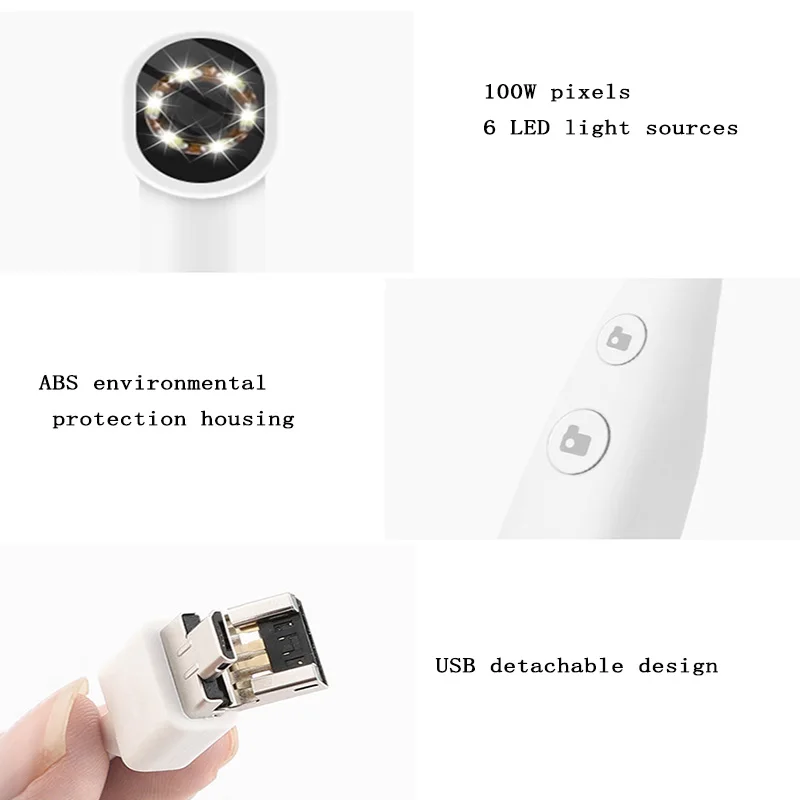 Оральный эндоскоп стоматологический Отдел Высокое разрешение визуальный