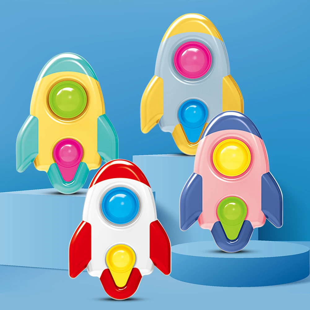 

Push Bubble Fidget Squeeze Toys Finger Exercise Board Children Fun Pressure Reduction Toy for Autism Special Needs