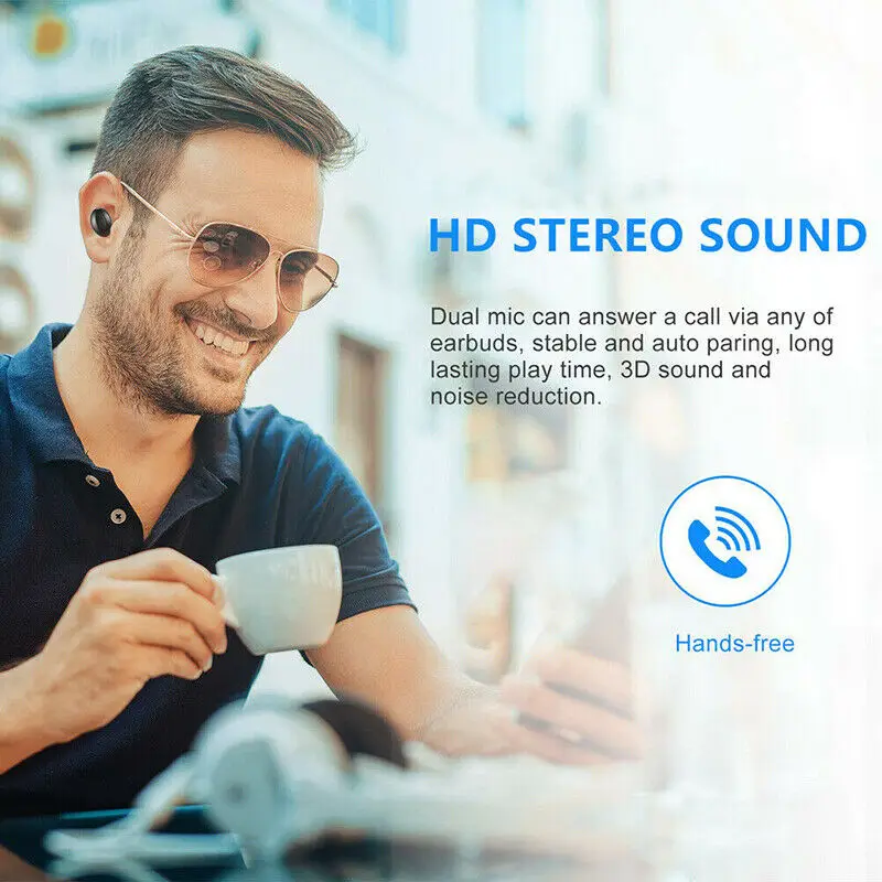 MFRT Мини Bluetooth 5 0 наушники Близнецы Беспроводная гарнитура спортивные стерео
