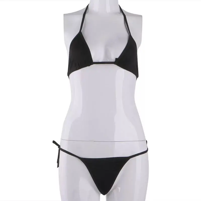 Новые Сексуальные женские микро стринги бразильский мини-топ бюстгальтер бикини