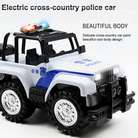 high simulated imitated police car model light effect musical kids police car model for entertainment police vehicle figure