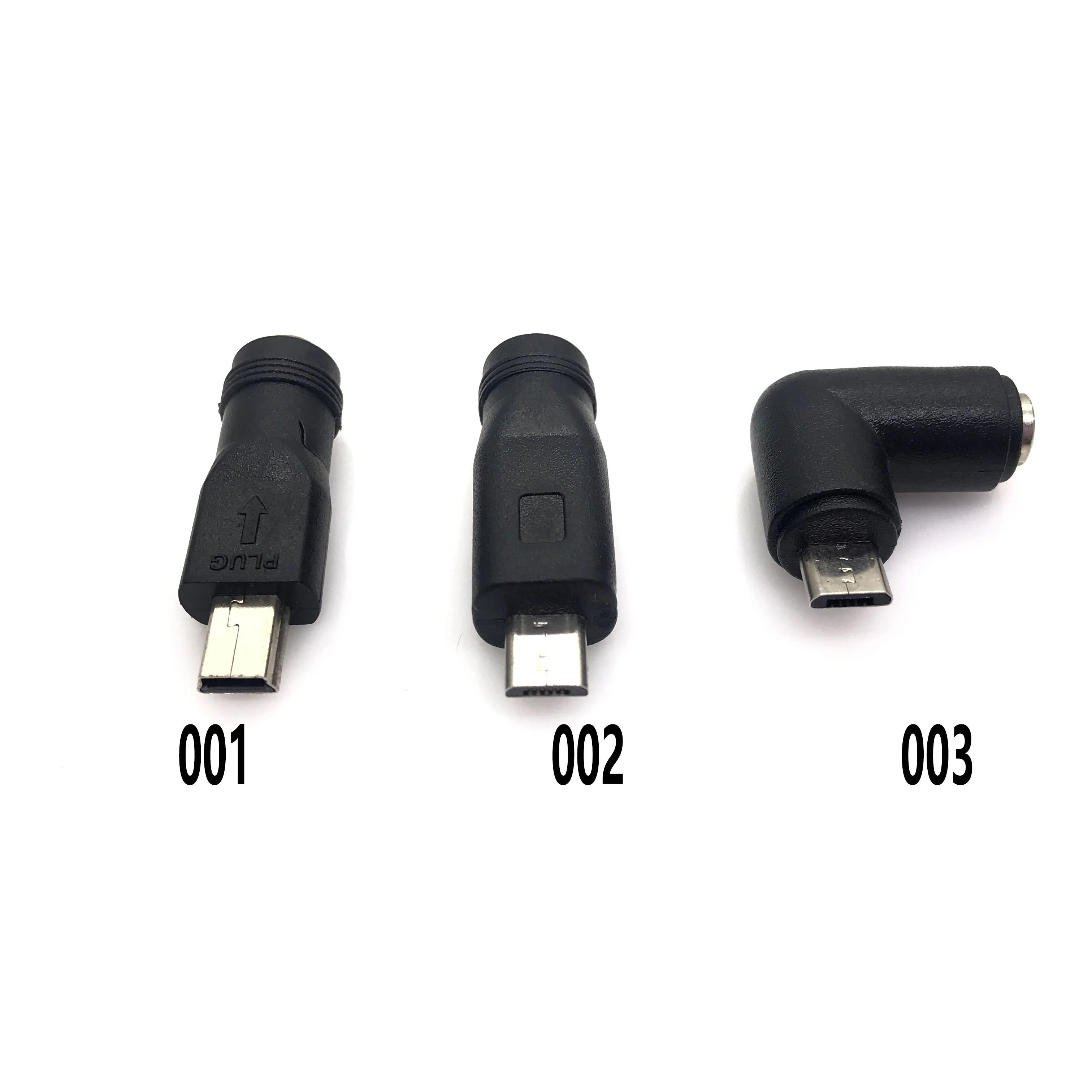 1 шт. 5 5x2 мм разъем для Mini/Micro USB штекер Pin DC питания 90/180 градусов адаптер V8