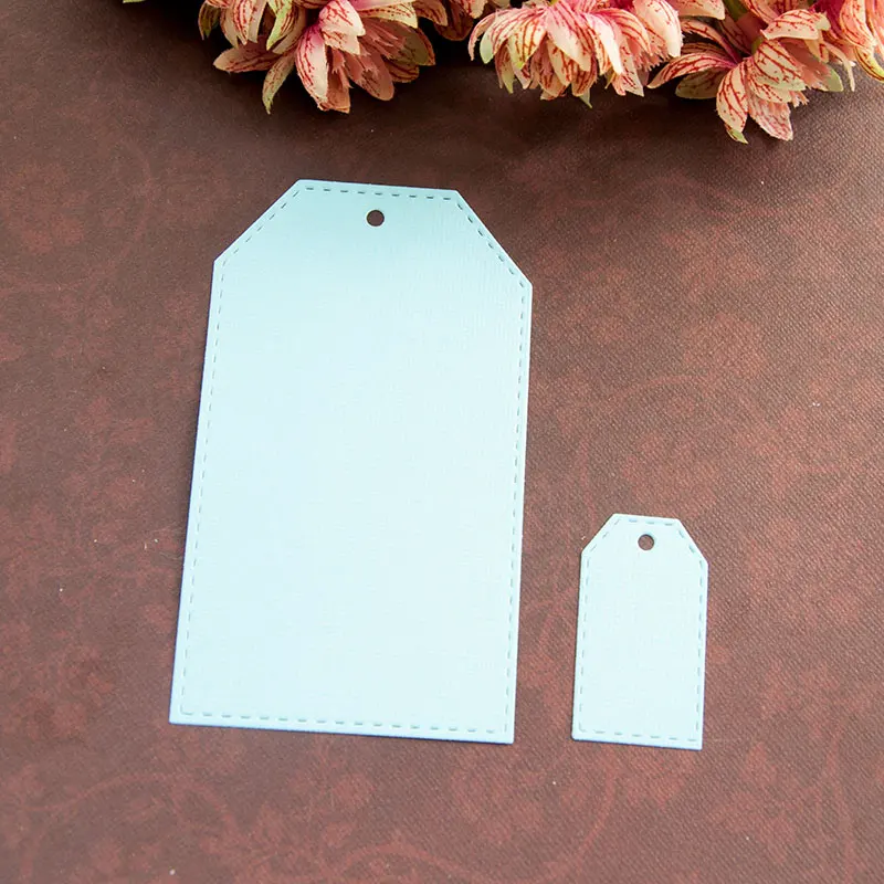 5 шт набор вырубных штампов &quotрамки для Этикеток Карты под давлением резчик