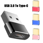 Адаптер-конвертер USB 3,0 папа-мама Type-C для Macbook, Samsung S20, Huawei, Xiaomi