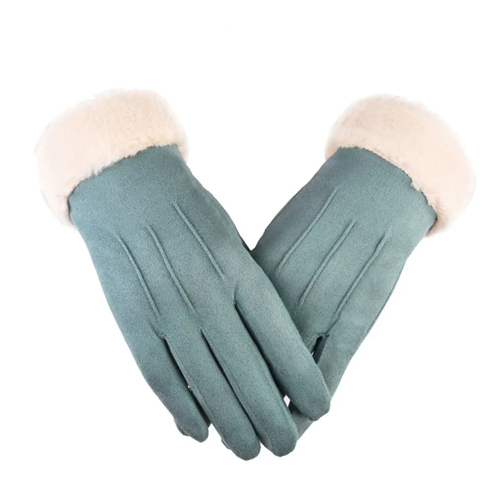

Winter Cycling Gloves Women Touch Screen Warm Waterproof Outdoor Sport Driving Full Finger Thicken Fishing Motorcycle Camping