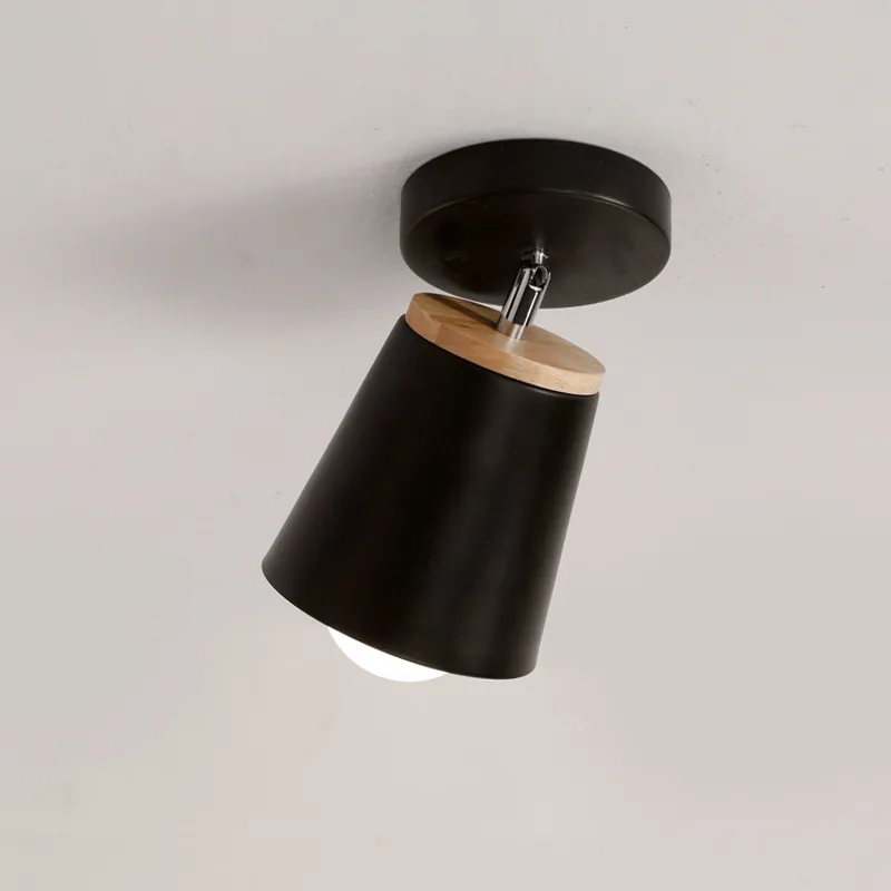 Современный потолочный светильник светодиодный крытый металла дерева кулон