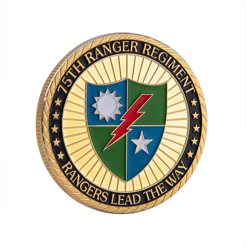 75th Ranger Regiment US Army Commemorative Coin Collection Arts Gifts Souvenir | Дом и сад