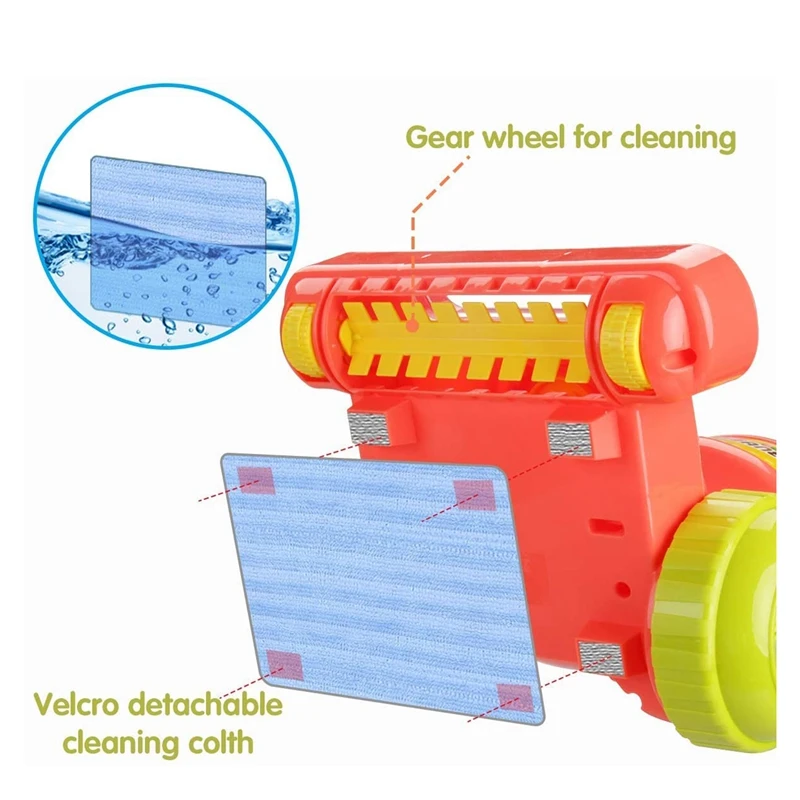 

Pretend Play Cleaning Kids Toy with Light & Sound Effects for Toddlers