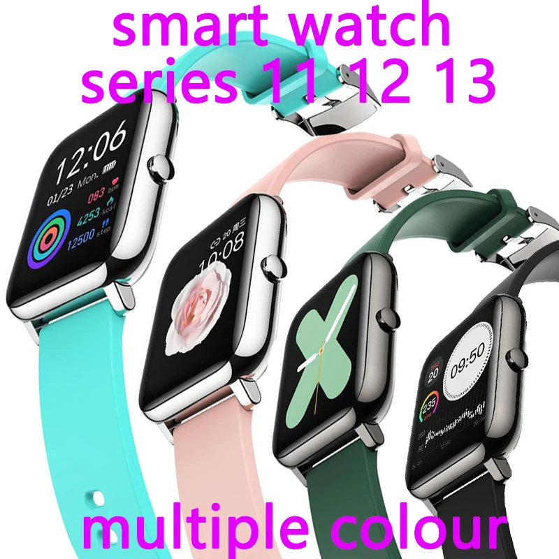 Новые смарт часы wach для мужчин и женщин smartwach водонепроницаемые смартфона iphoen