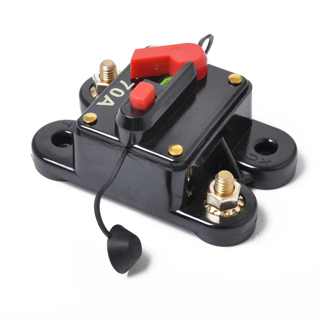 70A автоматический морской аудио выключатель ручной предохранитель сброса