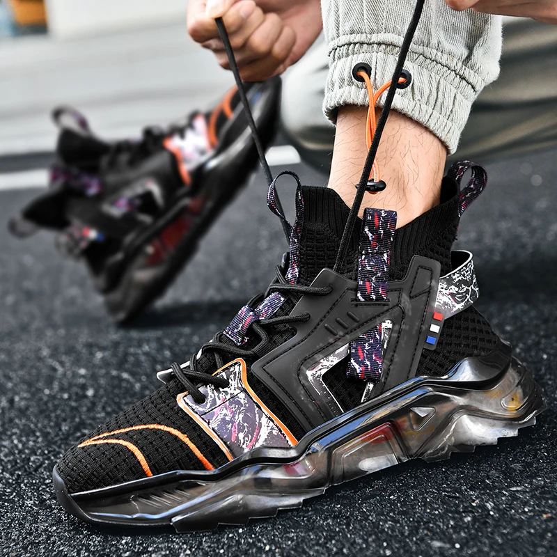 

New Men Casual Shoes Breathable Sneakers Men Chunky Shoes High Quality No-slip Comfortable Sports Shoes All-match Zapatillas