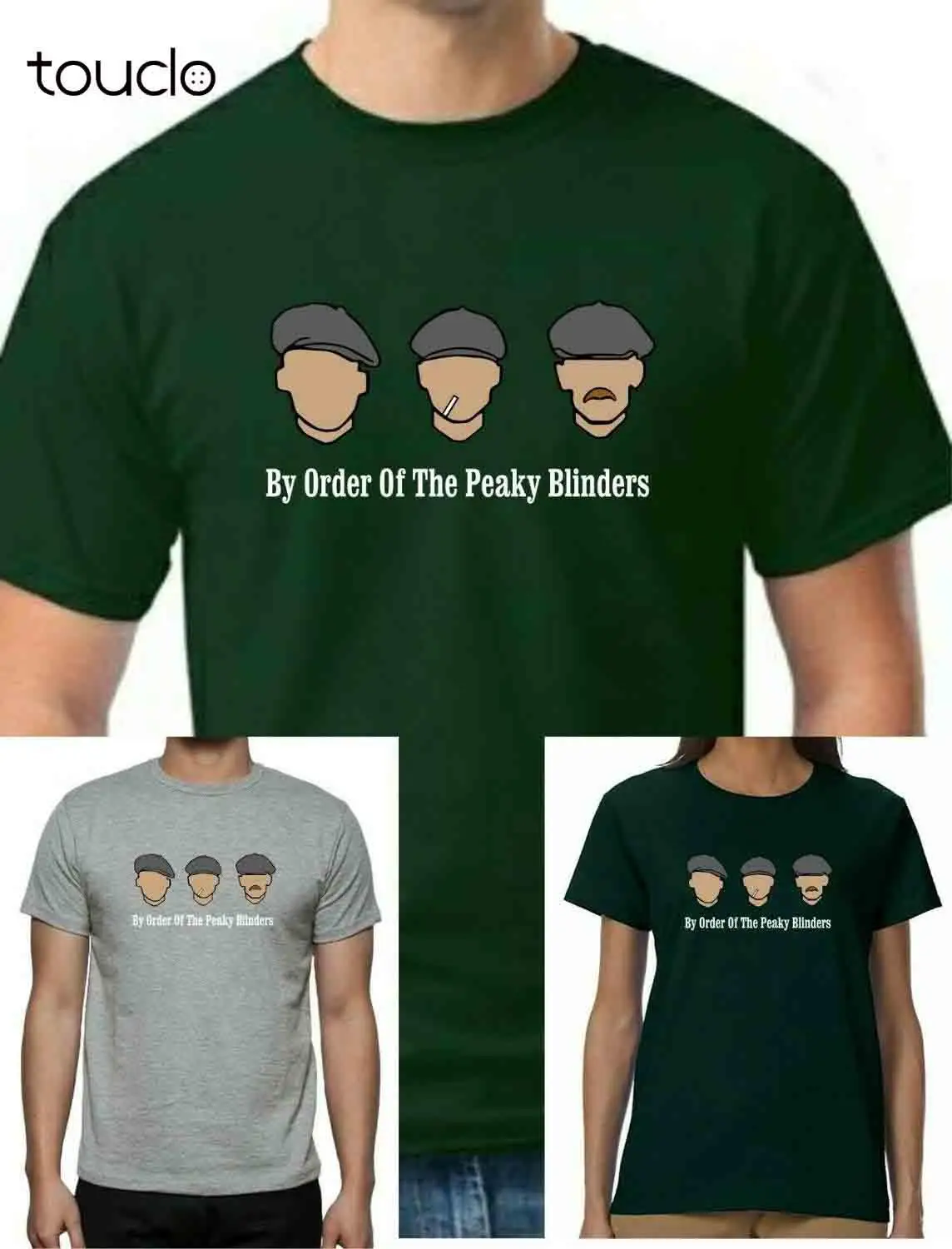 

Peaky Blinders By Order Of Peaky Blinders Faces T-Shirt