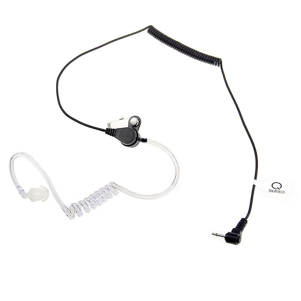 2.5mm Listen Only Acoustic Tube Earpiece Headset Mic 1 Pin for Ham Radio | Дом и сад