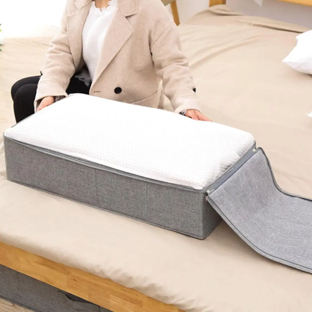 

Quilt Storage Box Fabric Folding Clothes Moisture-proof Finishing Box Household Bed Large Capacity Storage Storage Box