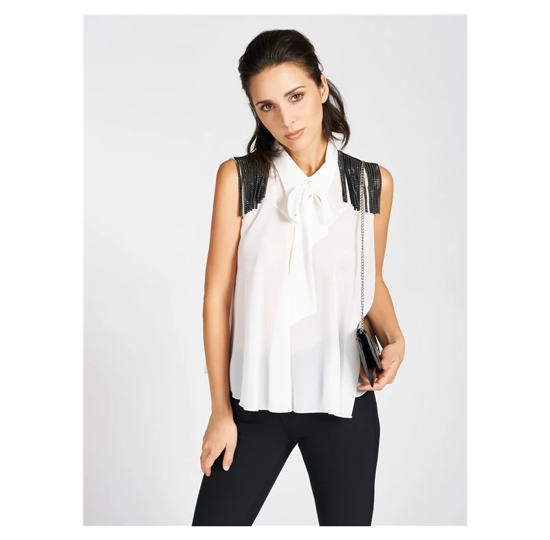 Верх/футболка с рисунком животного и флисовый платок| |