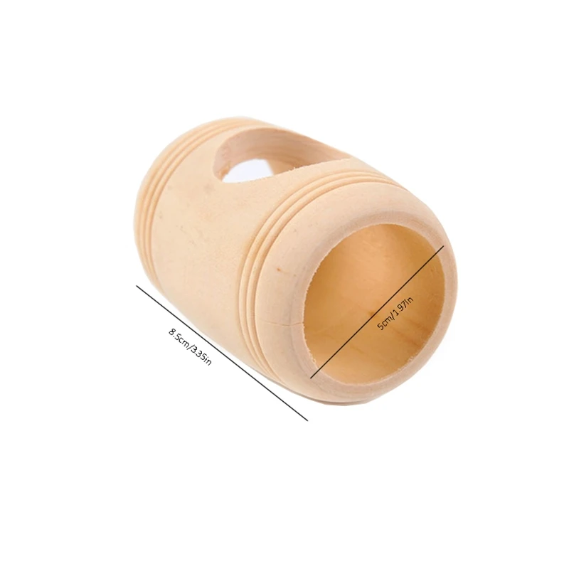 Деревянный туннель для хомяка жевательные игрушки игровая хижина хорька ежика